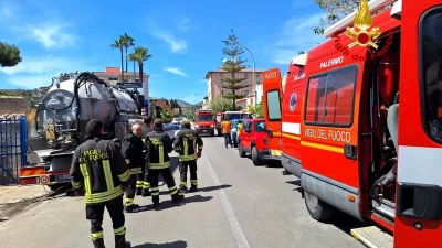 Incidente sul lavoro a Casteldaccia - Palermo