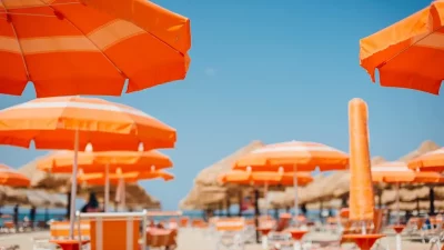 Ombrellone e spiaggia